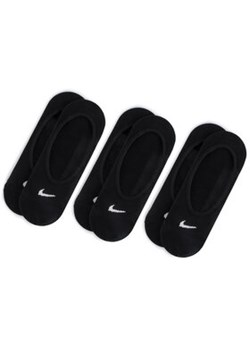 Nike Zestaw 3 par stopek damskich SX4863 010 Czarny ze sklepu MODIVO w kategorii Skarpetki damskie - zdjęcie 168684499