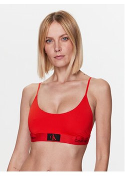 Calvin Klein Underwear Biustonosz top Light Lined 000QF7245E Czerwony ze sklepu MODIVO w kategorii Biustonosze - zdjęcie 168684587