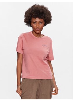 Outhorn T-Shirt TTSHF424 Różowy Regular Fit ze sklepu MODIVO w kategorii Bluzki damskie - zdjęcie 168685006