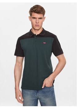 Levi's® Polo Colorblock A5800-0000 Zielony Standard Fit ze sklepu MODIVO w kategorii T-shirty męskie - zdjęcie 168685599
