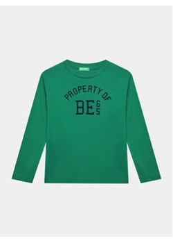 United Colors Of Benetton Bluzka 3096C10DK Zielony Regular Fit ze sklepu MODIVO w kategorii T-shirty chłopięce - zdjęcie 168685608