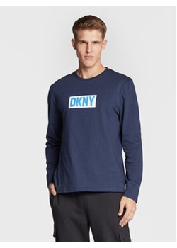 DKNY Longsleeve N5_6877_DKY Granatowy Regular Fit ze sklepu MODIVO w kategorii T-shirty męskie - zdjęcie 168685815