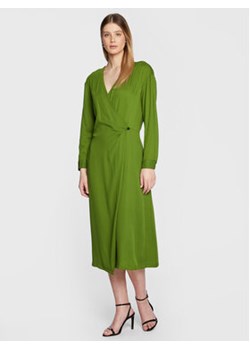 United Colors Of Benetton Sukienka codzienna 43B2DV02K Zielony Regular Fit ze sklepu MODIVO w kategorii Sukienki - zdjęcie 168685888