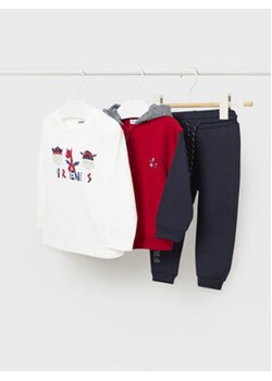 Mayoral Komplet bluza, bluzka i spodnie 2.875 Czerwony Regular Fit ze sklepu MODIVO w kategorii Komplety niemowlęce - zdjęcie 168686008