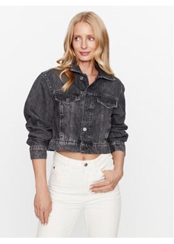 KARL LAGERFELD Kurtka jeansowa Reversible Printed 236W1403 Szary Regular Fit ze sklepu MODIVO w kategorii Kurtki damskie - zdjęcie 168686345