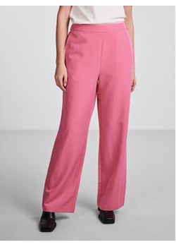 Pieces Spodnie materiałowe Bossy 17140744 Różowy Loose Fit ze sklepu MODIVO w kategorii Spodnie damskie - zdjęcie 168686725