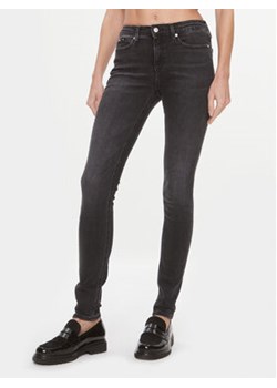 Calvin Klein Jeans Jeansy J20J221684 Czarny Skinny Fit ze sklepu MODIVO w kategorii Jeansy damskie - zdjęcie 168686796