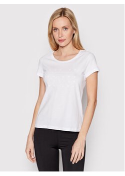 4F T-Shirt H4L22-TSD013 Biały Regular Fit ze sklepu MODIVO w kategorii Bluzki damskie - zdjęcie 168687026