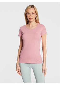 4F T-Shirt H4Z22-TSD350 Różowy Regular Fit ze sklepu MODIVO w kategorii Bluzki damskie - zdjęcie 168687198