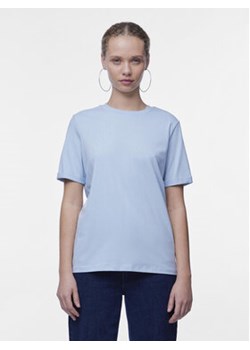 Pieces T-Shirt Ria 17086970 Niebieski Regular Fit ze sklepu MODIVO w kategorii Bluzki damskie - zdjęcie 168687836