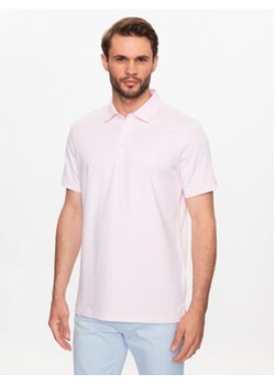 KARL LAGERFELD Polo 745890 532221 Różowy Regular Fit ze sklepu MODIVO w kategorii T-shirty męskie - zdjęcie 168688325