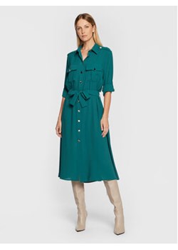 Imperial Sukienka koszulowa ACY3EGW Zielony Regular Fit ze sklepu MODIVO w kategorii Sukienki - zdjęcie 168688347