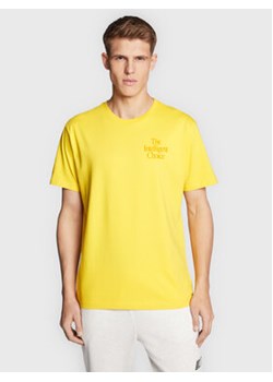 New Balance T-Shirt MT23502 Żółty Relaxed Fit ze sklepu MODIVO w kategorii T-shirty męskie - zdjęcie 168688755
