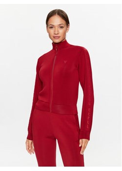 Guess Bluza V2YQ17 K7UW2 Czerwony Regular Fit ze sklepu MODIVO w kategorii Bluzy damskie - zdjęcie 168688765