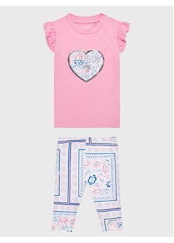 Guess Komplet t-shirt i legginsy A3GG05 K6YW3 Kolorowy Regular Fit ze sklepu MODIVO w kategorii Komplety niemowlęce - zdjęcie 168689675
