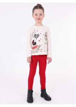 Mayoral Komplet bluza i 2 pary legginsów 4.794 Czerwony Regular Fit ze sklepu MODIVO w kategorii Komplety dziewczęce - zdjęcie 168689806