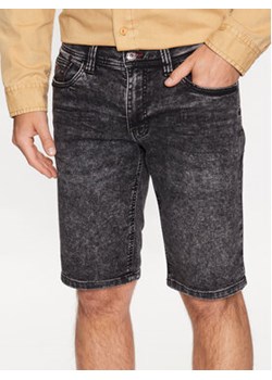 INDICODE Szorty jeansowe Delmare 70-682 Czarny Regular Fit ze sklepu MODIVO w kategorii Spodenki męskie - zdjęcie 168689839