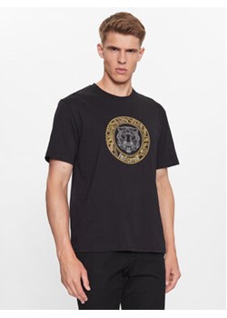 Just Cavalli T-Shirt 75OAHE05 Czarny Regular Fit ze sklepu MODIVO w kategorii T-shirty męskie - zdjęcie 168690216