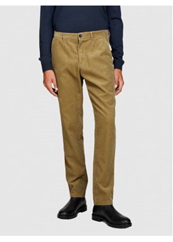 Sisley Chinosy 4SFRSF03D Beżowy Regular Fit ze sklepu MODIVO w kategorii Spodnie męskie - zdjęcie 168690267