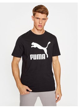 Puma T-Shirt Classics Logo 530088 Czarny Regular Fit ze sklepu MODIVO w kategorii T-shirty męskie - zdjęcie 168690528