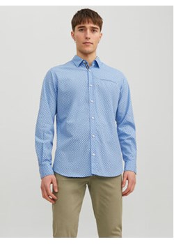 Jack&Jones Koszula 12235969 Niebieski Slim Fit ze sklepu MODIVO w kategorii Koszule męskie - zdjęcie 168690725