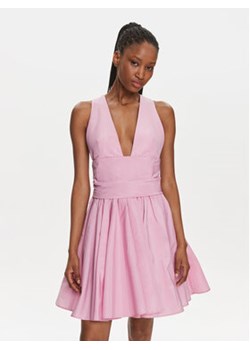 Pinko Sukienka koktajlowa 102777 Y3LE Różowy Regular Fit ze sklepu MODIVO w kategorii Sukienki - zdjęcie 168691006