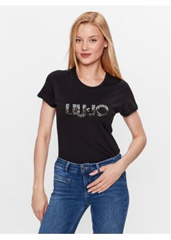 Liu Jo T-Shirt WF3085 J6308 Czarny Regular Fit ze sklepu MODIVO w kategorii Bluzki damskie - zdjęcie 168691159