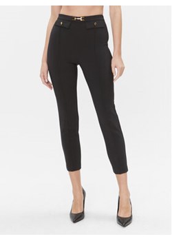 Elisabetta Franchi Spodnie materiałowe PA-008-36E2-V260 Czarny Slim Fit ze sklepu MODIVO w kategorii Spodnie damskie - zdjęcie 168691207