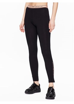 Emporio Armani Underwear Legginsy 164568 3R227 00020 Czarny Slim Fit ze sklepu MODIVO w kategorii Spodnie damskie - zdjęcie 168691857