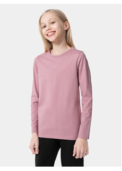 4F Bluzka 4FJAW23TLONF141 Różowy Regular Fit ze sklepu MODIVO w kategorii Bluzki dziewczęce - zdjęcie 168691868