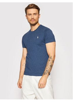 Polo Ralph Lauren T-Shirt 710680785007 Granatowy Custom Slim Fit ze sklepu MODIVO w kategorii T-shirty męskie - zdjęcie 168691925