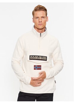 Napapijri Polar NP0A4HMZ Beżowy Regular Fit ze sklepu MODIVO w kategorii Bluzy męskie - zdjęcie 168691945
