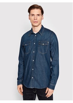 Pepe Jeans Koszula jeansowa Hammond PM307509 Granatowy Regular Fit ze sklepu MODIVO w kategorii Koszule męskie - zdjęcie 168692116