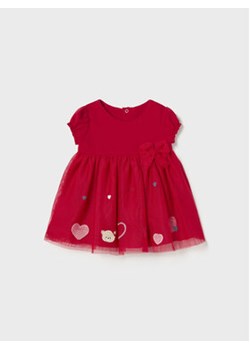 Mayoral Sukienka elegancka 1802 Czerwony ze sklepu MODIVO w kategorii Sukienki niemowlęce - zdjęcie 168692156