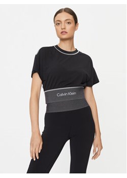 Calvin Klein Performance T-Shirt 00GWF3K147 Czarny Regular Fit ze sklepu MODIVO w kategorii Bluzki damskie - zdjęcie 168692247
