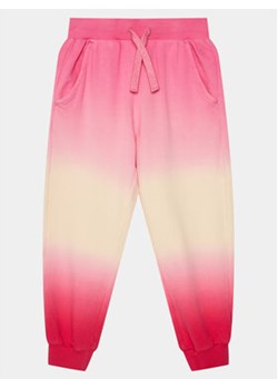 United Colors Of Benetton Spodnie dresowe 3J68CF051 Różowy Relaxed Fit ze sklepu MODIVO w kategorii Spodnie dziewczęce - zdjęcie 168692306