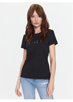Salsa T-Shirt 127198 Czarny Regular Fit ze sklepu MODIVO w kategorii Bluzki damskie - zdjęcie 168692377