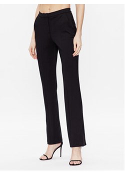 KARL LAGERFELD Spodnie materiałowe 225W1000 Czarny Flare Fit ze sklepu MODIVO w kategorii Spodnie damskie - zdjęcie 168692488