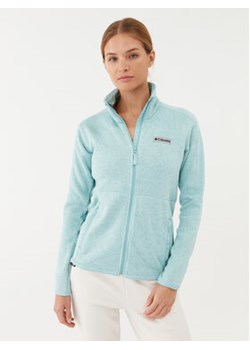 Columbia Polar W Sweater Weather™ Full Zip Zielony Regular Fit ze sklepu MODIVO w kategorii Bluzy damskie - zdjęcie 168692868