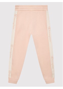 Champion Spodnie dresowe 404471 Różowy Regular Fit ze sklepu MODIVO w kategorii Spodnie dziewczęce - zdjęcie 168693409