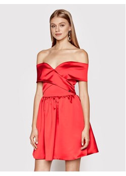 Liu Jo Sukienka koktajlowa CA2372 T3097 Czerwony Regular Fit ze sklepu MODIVO w kategorii Sukienki - zdjęcie 168693708