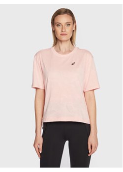 Asics Koszulka techniczna Movekoyo 2032C501 Różowy Relaxed Fit ze sklepu MODIVO w kategorii Bluzki damskie - zdjęcie 168694187