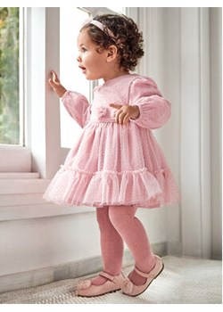 Mayoral Sukienka elegancka 2.971 Różowy Regular Fit ze sklepu MODIVO w kategorii Sukienki niemowlęce - zdjęcie 168694468