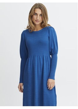 Fransa Sukienka codzienna 20611826 Niebieski Regular Fit ze sklepu MODIVO w kategorii Sukienki - zdjęcie 168694648