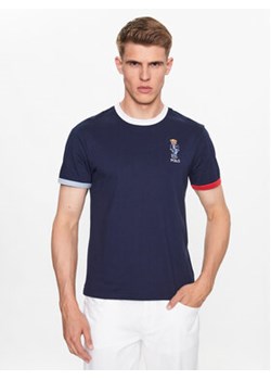 Polo Ralph Lauren T-Shirt 710909789001 Granatowy Regular Fit ze sklepu MODIVO w kategorii T-shirty męskie - zdjęcie 168694725