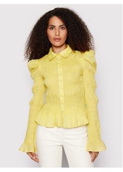 NA-KD Koszula 1018-008412-3116-581 Żółty Regular Fit ze sklepu MODIVO w kategorii Koszule damskie - zdjęcie 168694899