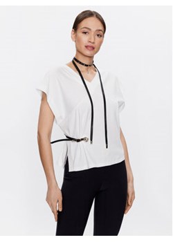 Babylon T-Shirt S_ER0573 Biały Regular Fit ze sklepu MODIVO w kategorii Bluzki damskie - zdjęcie 168694918