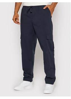 Jack&Jones Spodnie materiałowe Bill Beau 12197977 Granatowy Regular Fit ze sklepu MODIVO w kategorii Spodnie męskie - zdjęcie 168695418