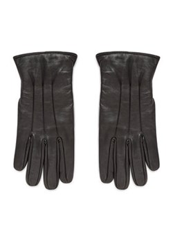 Jack&Jones Rękawiczki Męskie Jacmontana Leather Gloves Noos 12125090 Czarny ze sklepu MODIVO w kategorii Rękawiczki męskie - zdjęcie 168695678