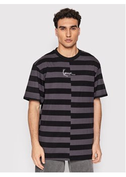 Karl Kani T-Shirt Small Signature Split Stripe 6033291 Szary Regular Fit ze sklepu MODIVO w kategorii T-shirty męskie - zdjęcie 168695919